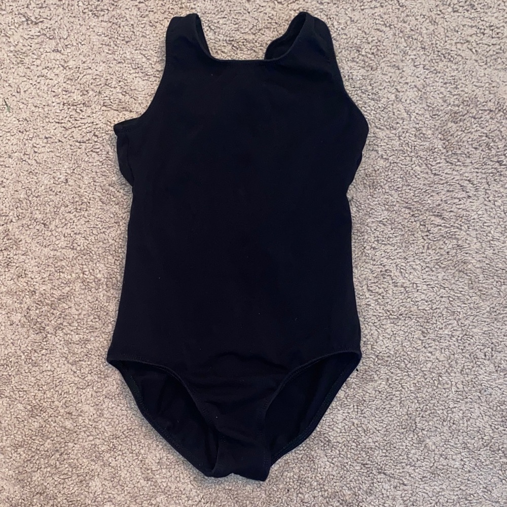 Classic Black Kids Leotard